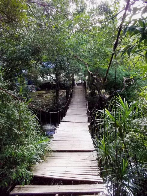 Phú Quốc, Việt nam, Da Ban stream bridge